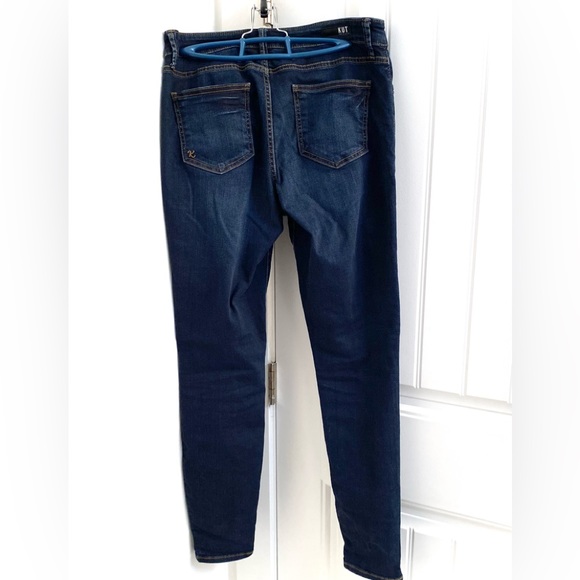 🛑SOLD🛑Kut From The Kloth Mia High Rise Dark Wash Skinny Jeans Size 10 - Picture 2 of 5